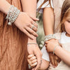 ChloBo Children’s Angel Charm Communion Bracelet, Silver