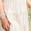 ChloBo Children's Cute Charm Dragonfly Bracelet, Silver