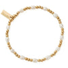 ChloBo Cute Charm Pearl Bracelet, Gold