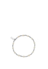 ChloBo Cute Charm Pearl Bracelet, Silver