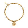 ChloBo Cute Sparkle Sun Catcher Bracelet, Gold