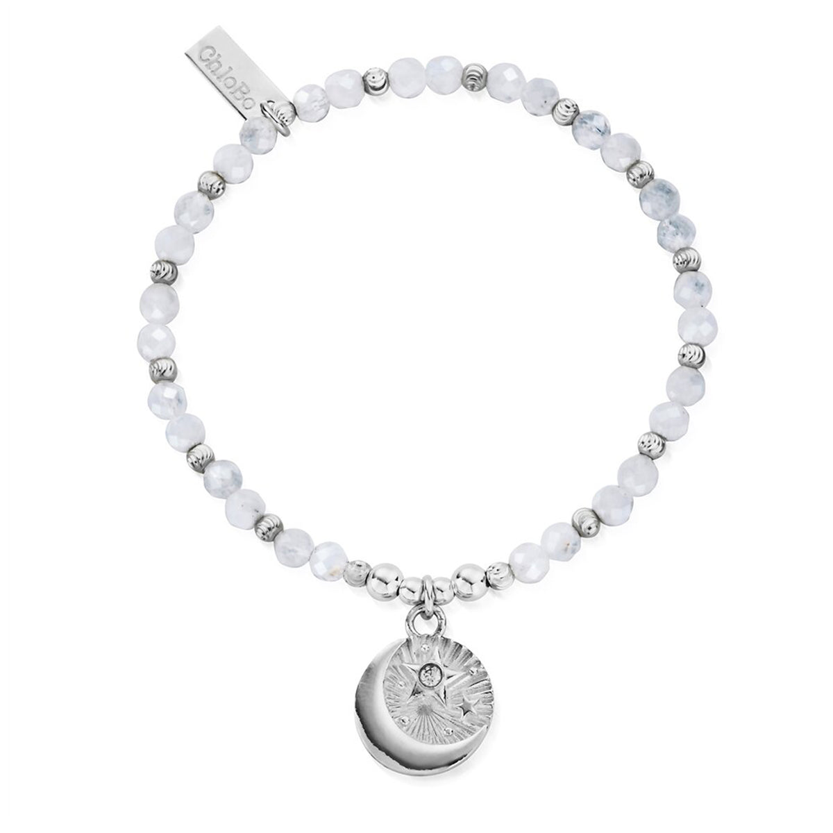 ChloBo Limited Edition Christmas 24 Ecliptic Aura Bracelet, Silver