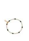 ChloBo Gentle Love Bracelet, Gold & Green