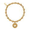 ChloBo Guiding Heart Bracelet, Gold