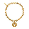 ChloBo Guiding Heart Bracelet, Gold