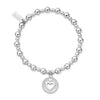 ChloBo Guiding Heart Bracelet, Silver