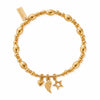 ChloBo Hope & Wisdom Bracelet, Gold