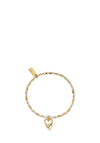 ChloBo Interlocking Love Heart Bracelet, Gold & Silver