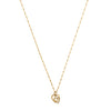 ChloBo Interlocking Love Heart Necklace, Gold