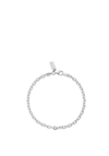ChloBo Men’s Anchor Chain Bracelet, Silver