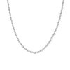 ChloBo Men's Anchor Chain Necklace, Silver