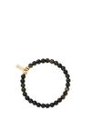 ChloBo Men’s Golden Obsidian Bracelet, Gold
