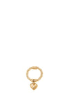 ChloBo Mini Puffed Heart Stretch Ring, Gold