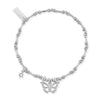 ChloBo New Beginnings Bracelet, Silver