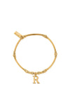 ChloBo Initial Bracelet, Gold