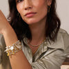 ChloBo Rhythm of Water Necklace, Silver & Gold