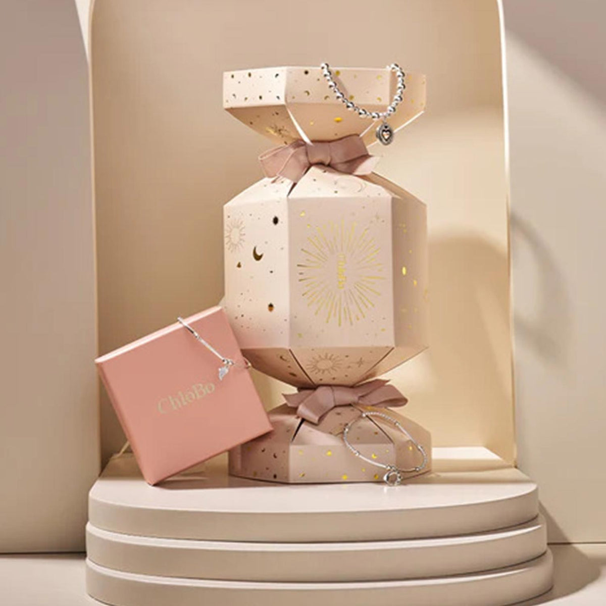 ChloBo The Stacking Cracker, Silver