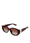 Chloé CH0237SK Sunglasses, Burgundy