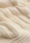 CAMBRIDGE THROW 140X180 ECRU