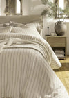 FLANNEL STRIPE DB DS OAT