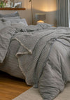 FLANNEL STRIPE KS DS SILVER