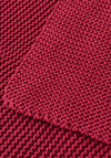 Christy Oslo Chunky Knit Throw, Red