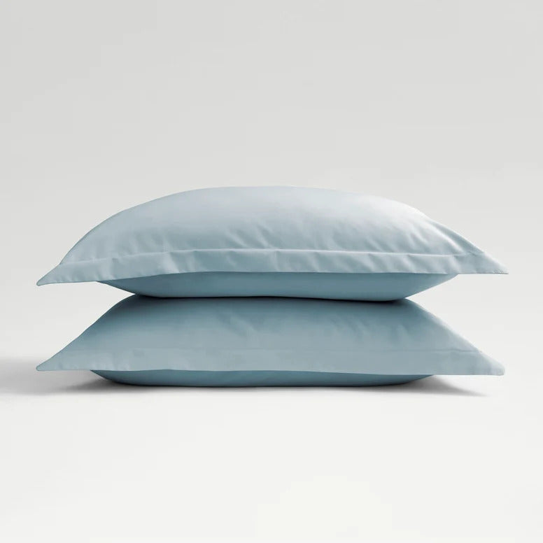 400 TC SATEEN OXF PCASE PAIR ICE BLUE