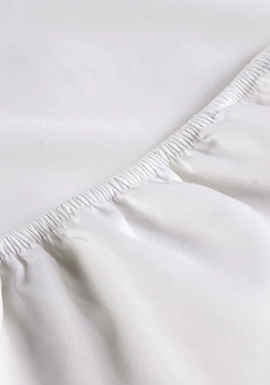 400 TC SATEEN KING DEEP FTD SHT WHITE