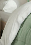 400TC SATEEN SINGLE FLAT SHEET WHITE