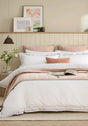 WAVE EMBROIDERY DB DVT SET ROSE PINK