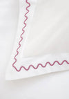 WAVE EMBROIDERY DB DVT SET ROSE PINK