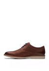 Clarks Aticus Laced Casual Shoes, Dark Tan