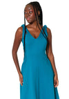 Closet London A-Line Midi Dress, Teal