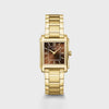 Cluse Anglée Watch, Gold & Brown