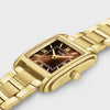 Cluse Anglée Watch, Gold & Brown