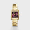 Cluse Anglée Watch, Gold & Cherry