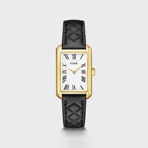 Cluse Belisenna Watch, Gold & Black