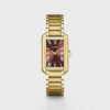 Cluse Belisenna Watch, Gold & Mocha Brown