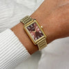 Cluse Belisenna Watch, Gold & Mocha Brown