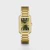 Cluse Belisenna Watch, Gold & Olive Green