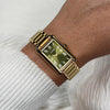 Cluse Belisenna Watch, Gold & Olive Green