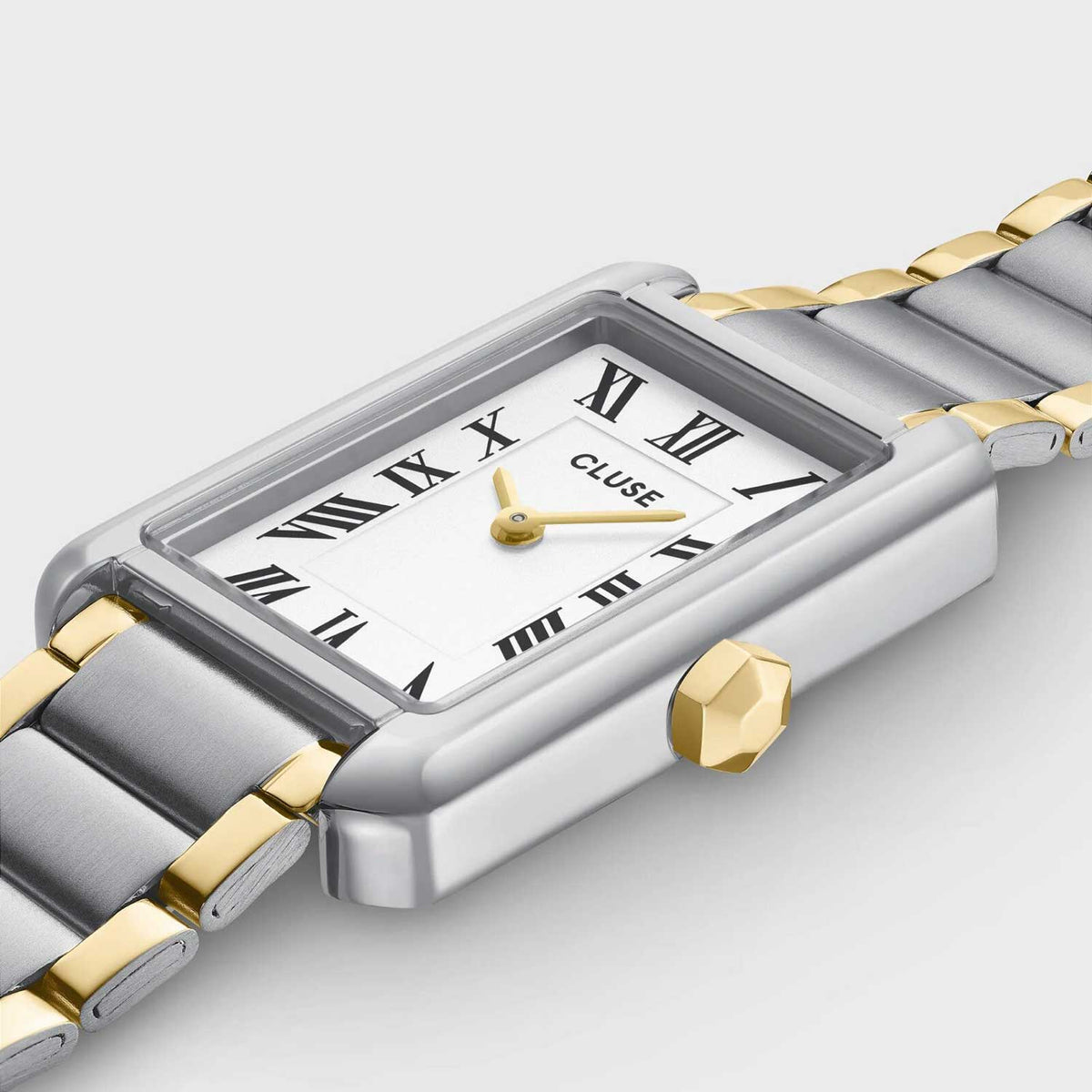 Cluse Belisenna Watch, Silver & Gold
