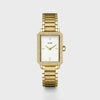 Cluse Fluette CZ Watch & Bracelet Set, Gold