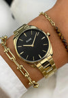 Cluse Féroce Petite Watch, Gold & Black