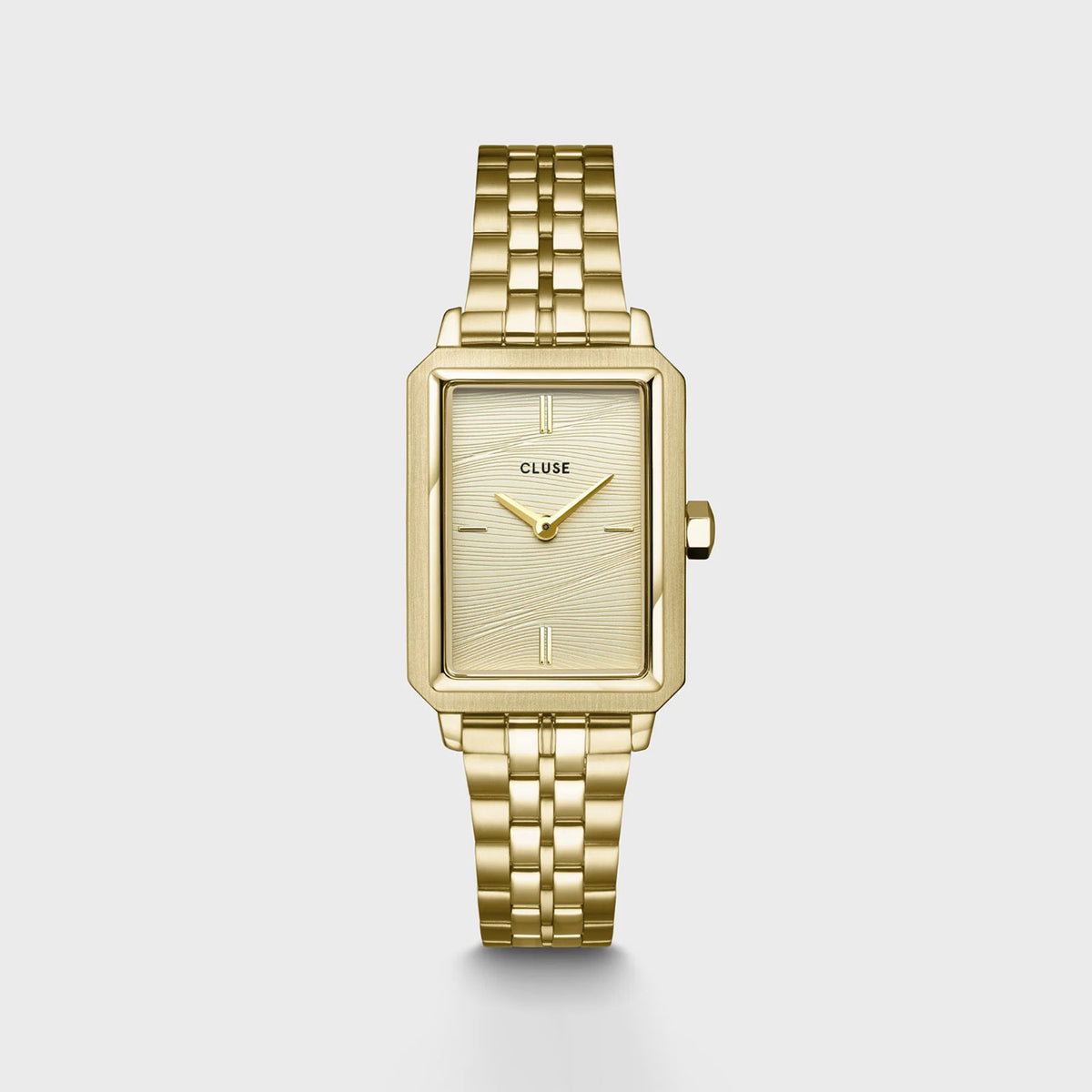 Cluse Fluette Watch & Bracelet Set, Gold
