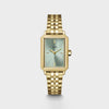 Cluse Fluette Watch, Gold & Sage Green