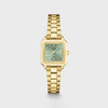 Cluse Gracieuse Mini Watch, Gold & Green