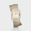 Cluse Gracieuse Petite Double Strap Watch, Gold & Silver