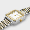 Cluse Gracieuse Petite Double Strap Watch, Gold & Silver