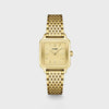 Cluse Gracieuse Petite Lace Texture Watch, Gold